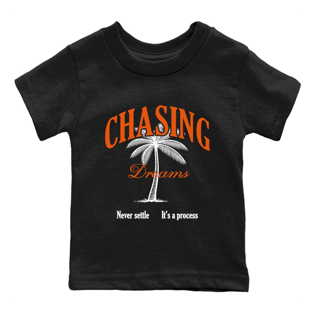 Sneaker match tees – Sneaker Tees To Match Air Jordan 1 Shattered Backboard Shoes – Chasing Dreams Kids T-Shirt Black 2