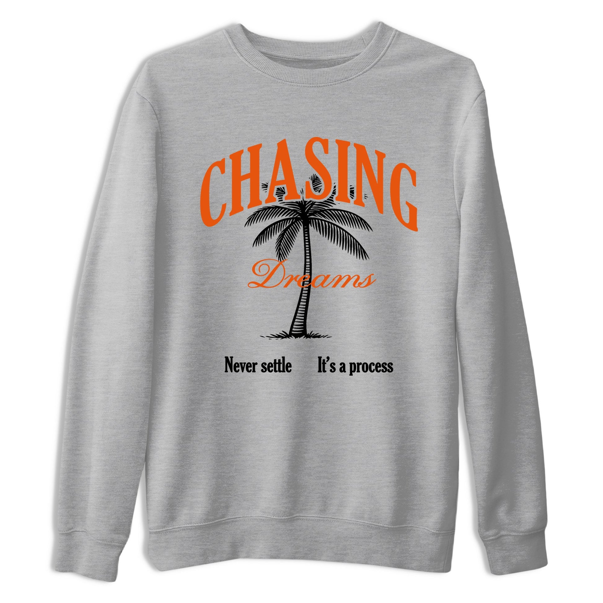 Sneaker match tees – Sneaker Tees To Match Air Jordan 1 Shattered Backboard Shoes – Chasing Dreams Tee Heather Grey 2