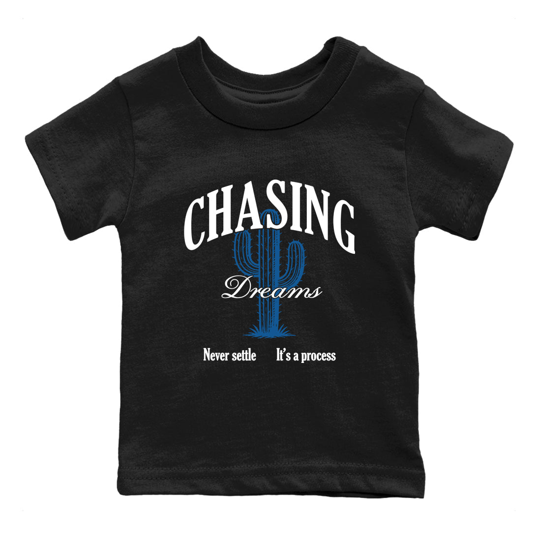 Sneaker Threads – Sneaker Threads To Match Air Jordan 1 Travis Scott Fragment Shoes – Chasing Dreams Kids T-Shirt Black 2