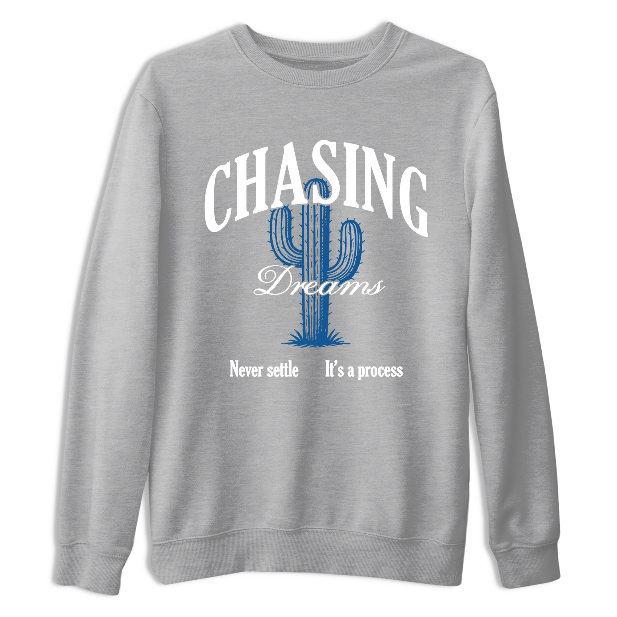 Sneaker Threads – Sneaker Threads To Match Air Jordan 1 Travis Scott Fragment Shoes – Chasing Dreams Tee Heather Grey 2