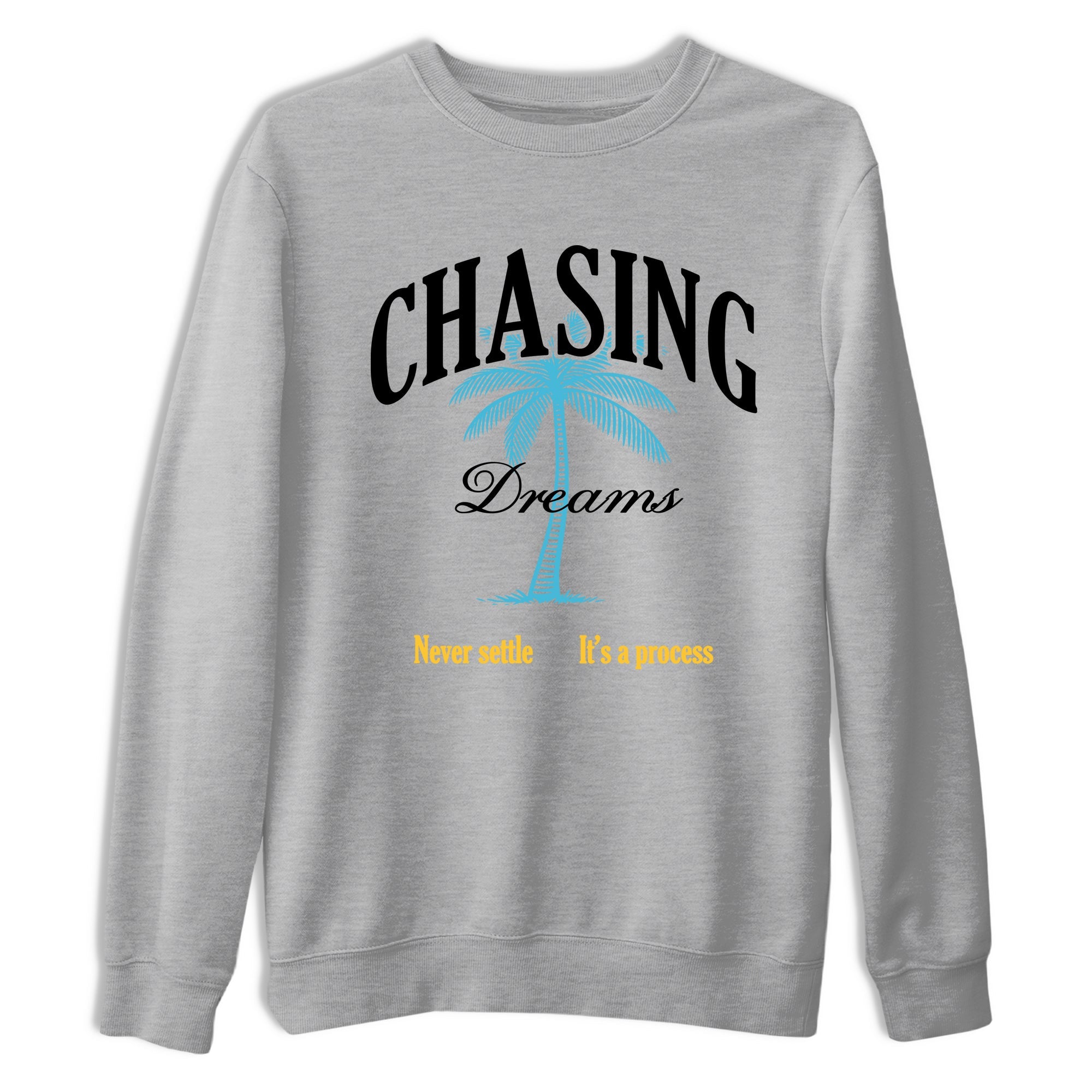 Sneaker match tees – Sneaker Tees To Match Air Jordan 11 Gamma Shoes – Chasing Dreams Tee Heather Grey 2