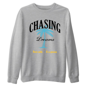 Sneaker match tees – Sneaker Tees To Match Air Jordan 11 Gamma Shoes – Chasing Dreams Tee Heather Grey 2