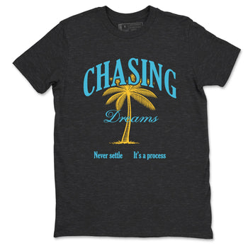 Sneaker match tees – Sneaker Tees To Match Air Jordan 11 Gamma Shoes – Chasing Dreams Tee Charcoal Heather 2