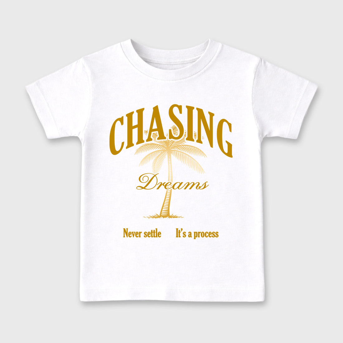 Sneaker match tees – Sneaker Tees To Match Air Jordan 11 Mother's Day Shoes – Chasing Dreams Kids T-Shirt White 2