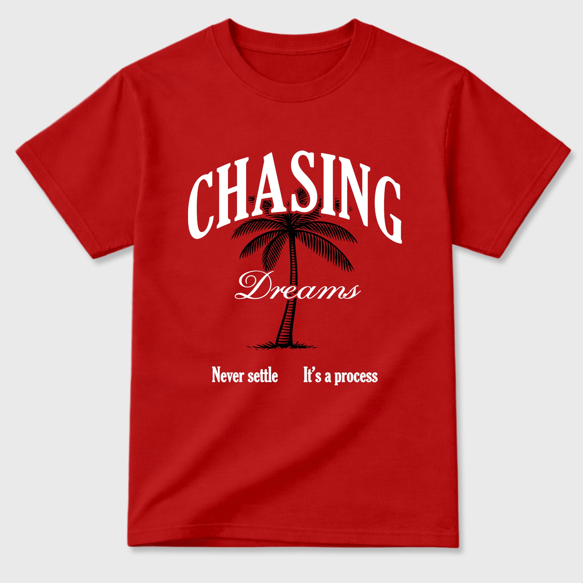 Sneaker match tees – Sneaker Tees To Match Air Jordan 13 University Red Shoes – Chasing Dreams Tee Red 2