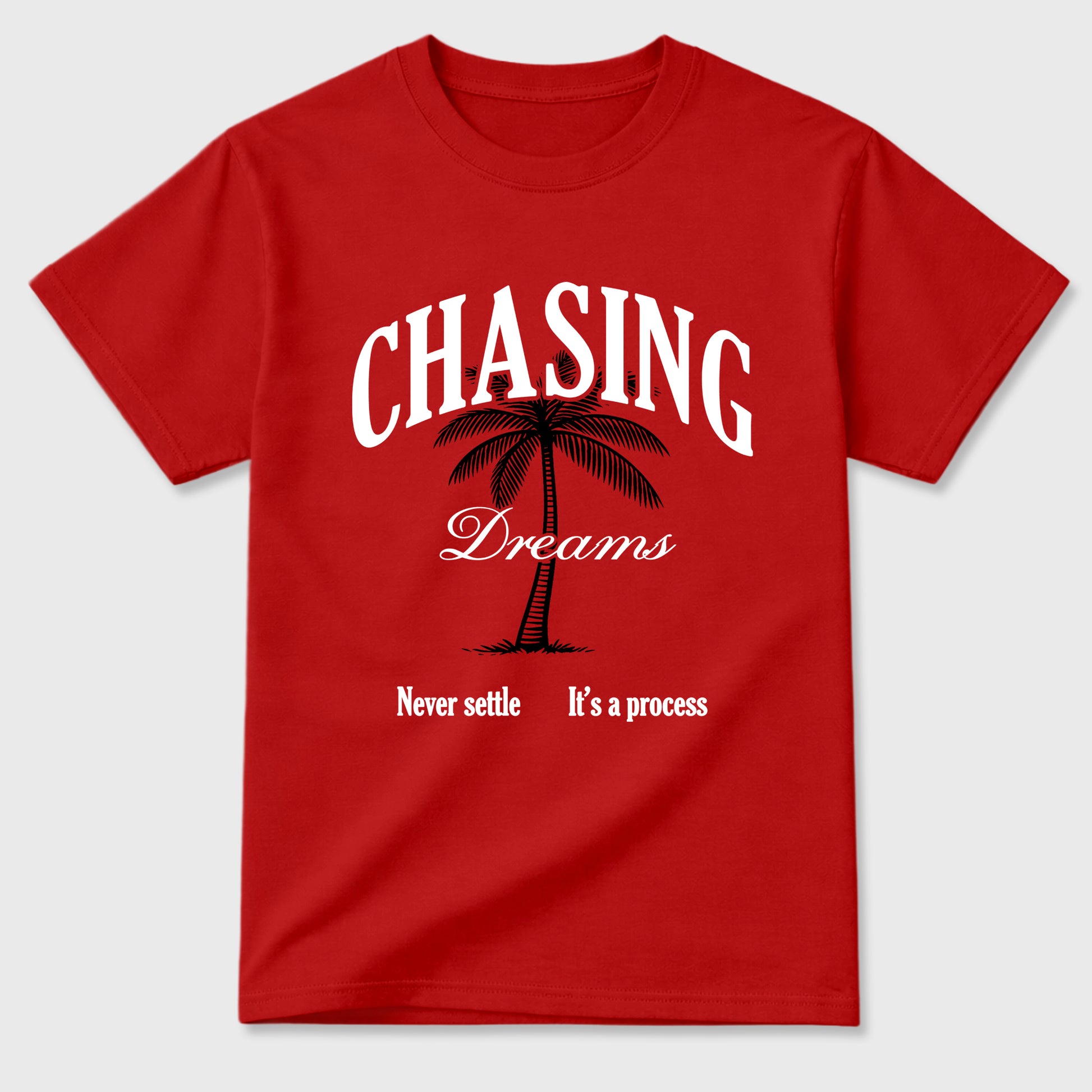 Sneaker match tees – Sneaker Tees To Match Air Jordan 13 University Red Shoes – Chasing Dreams Tee Red 2