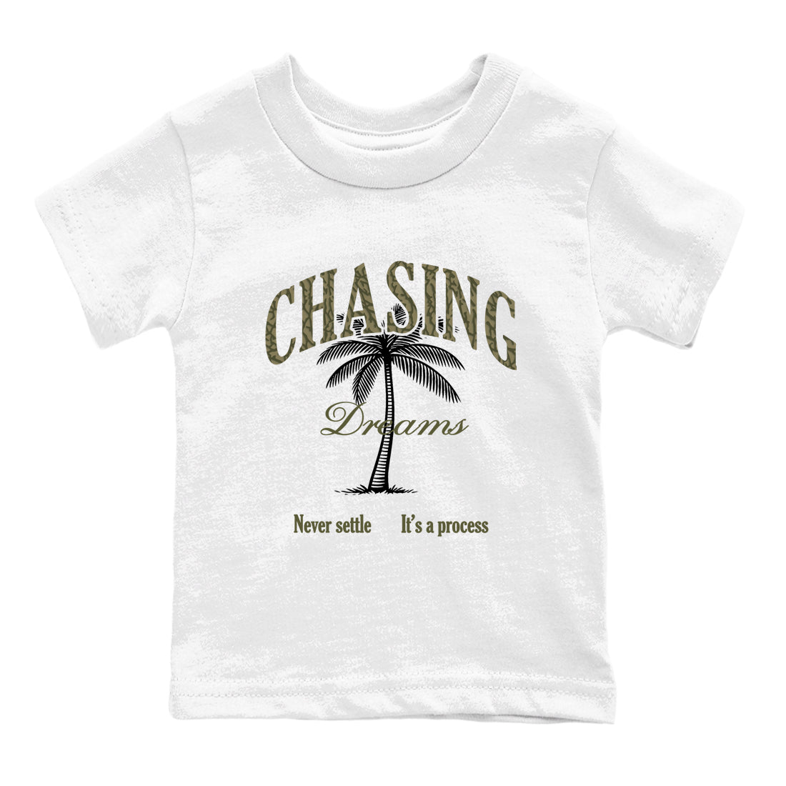 Sneaker Threads – Sneaker Threads To Match Air Jordan 3 Family Affair Shoes – Chasing Dreams Kids T-Shirt White 2