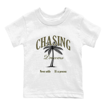 Sneaker Threads – Sneaker Threads To Match Air Jordan 3 Family Affair Shoes – Chasing Dreams Kids T-Shirt White 2