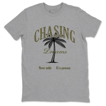 Sneaker Threads – Sneaker Threads To Match Air Jordan 3 Family Affair Shoes – Chasing Dreams Tee Heather Grey 2