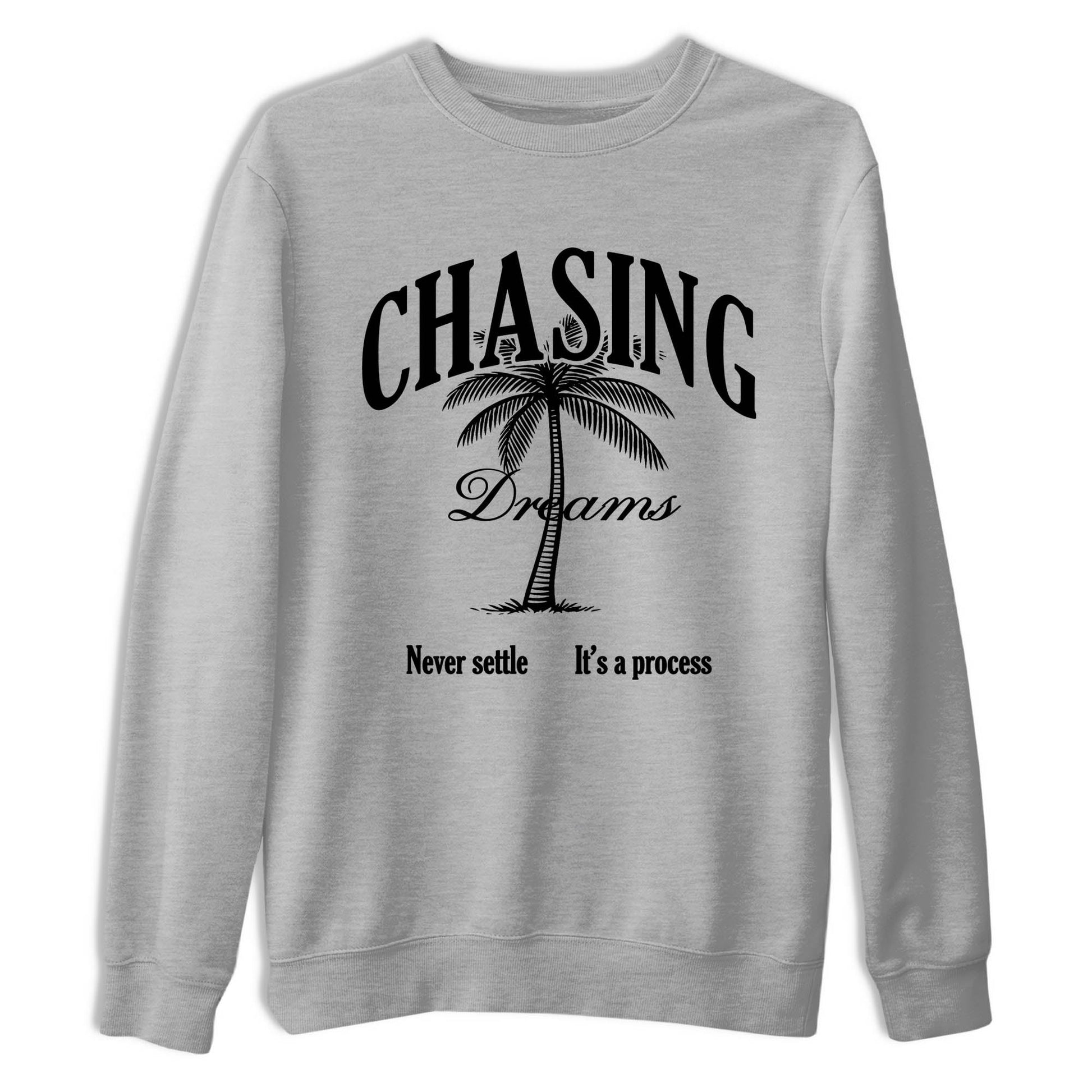 Best Sneakerfit graphic tee – Sneaker Tees To Match Air Jordan 4 Retro Black Cat Sneakers – Chasing Dreams Tee Heather Grey 2