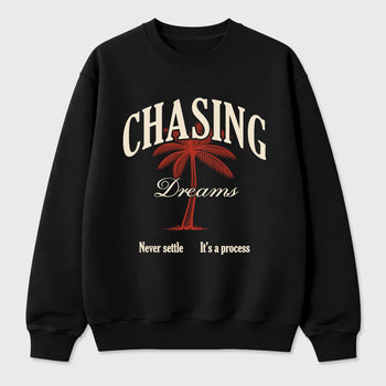 Sneaker match tees – Sneaker Tees To Match Air Jordan 4 Brick After Brick Shoes – Chasing Dreams Tee Black 2