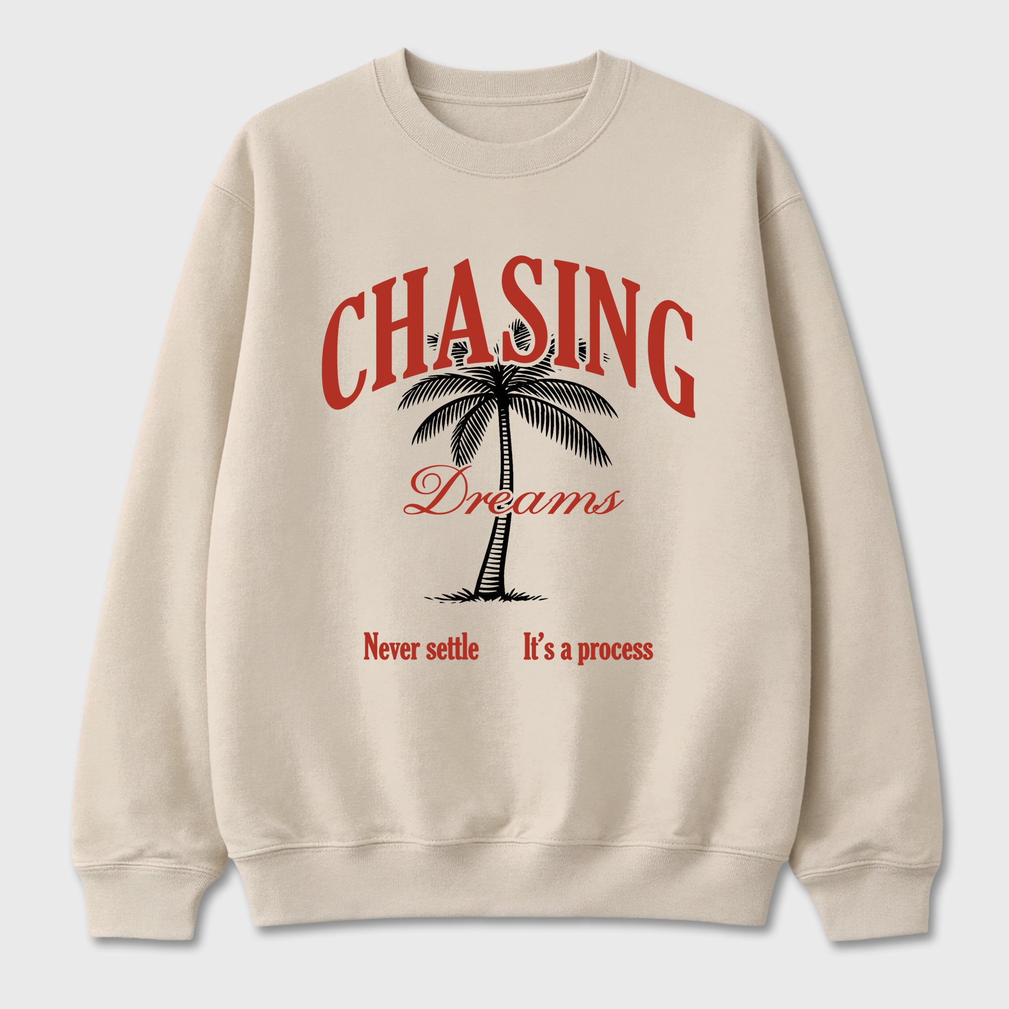 Sneaker match tees – Sneaker Tees To Match Air Jordan 4 Brick After Brick Shoes – Chasing Dreams Tee Natural 2