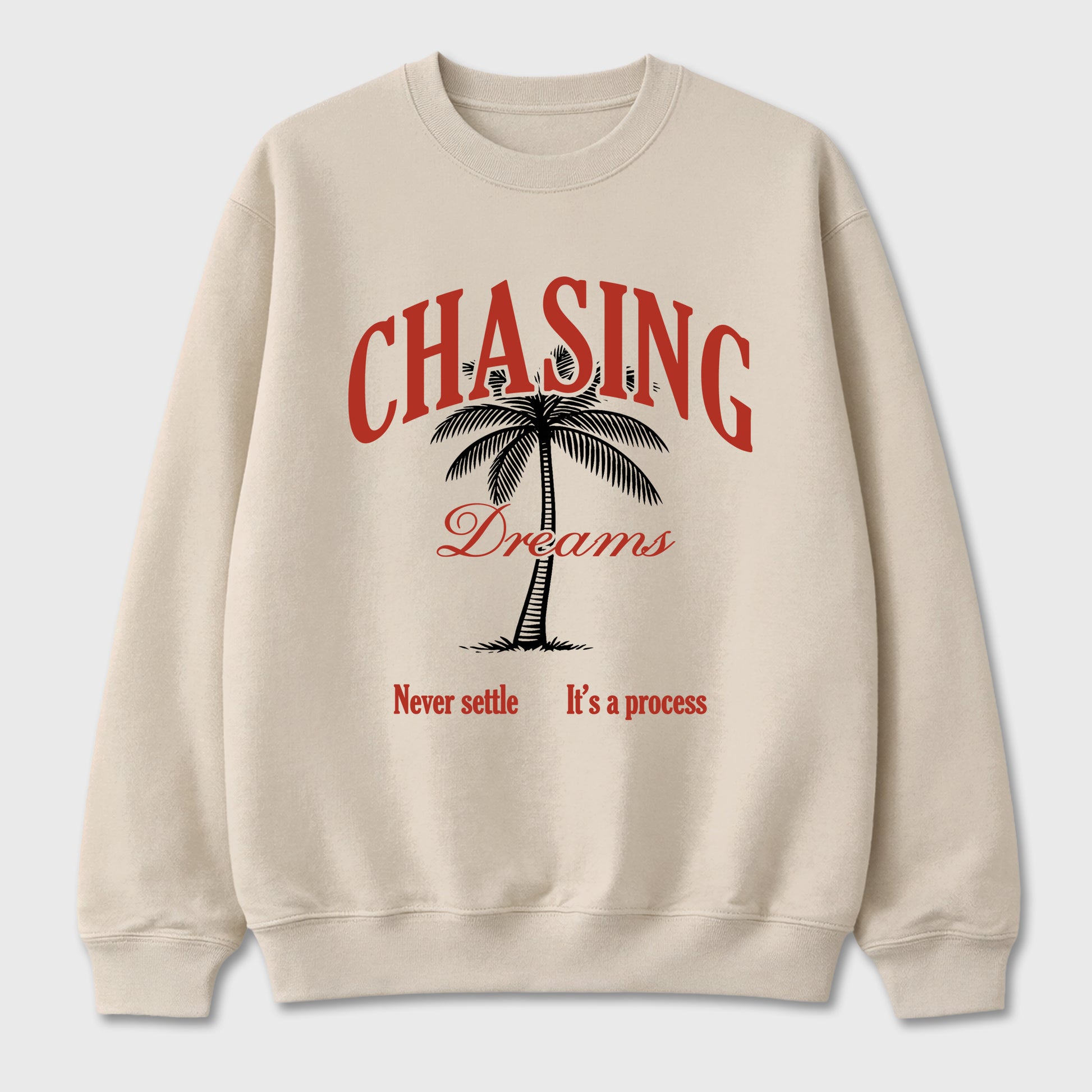 Sneaker match tees – Sneaker Tees To Match Air Jordan 4 Brick After Brick Shoes – Chasing Dreams Tee Natural 2