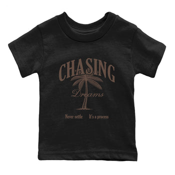 Sneaker match tees – Sneaker Tees To Match Air Jordan 4 Cave Stone Shoes – Chasing Dreams Kids T-Shirt Black 2