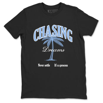 4s Forget Me Not shirts to match jordans Chasing Dreams sneaker match tees Air Jordan 4 WMNS Aluminummatch shoes to clothes SNRT Sneaker Tees unisex cotton Black 2 shirts