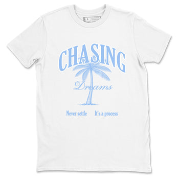 4s Forget Me Not shirts to match jordans Chasing Dreams sneaker match tees Air Jordan 4 WMNS Aluminummatch shoes to clothes SNRT Sneaker Tees unisex cotton White 2 shirts