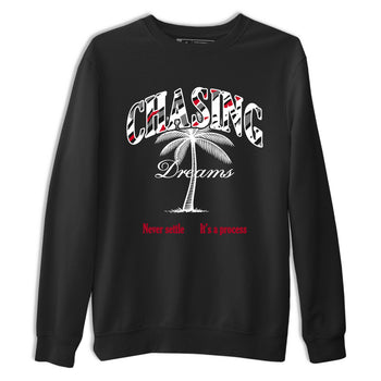 Sneaker Threads – Sneaker Tees To Match Air Jordan 8 Bunny – Chasing Dreams Graphic Tee Black 2. Perfect for Jordan releases 2025 colorways.