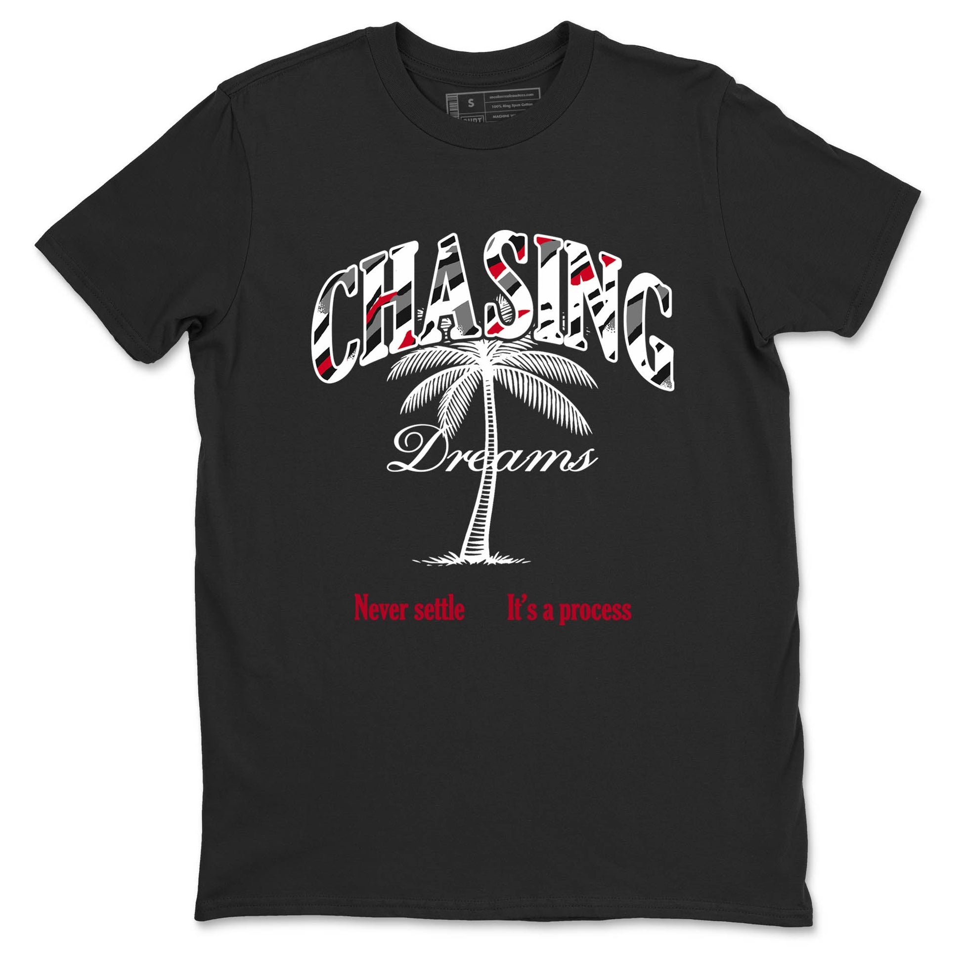 Sneaker Threads – Sneaker Tees To Match Air Jordan 8 Bunny – Chasing Dreams Graphic Tee Black 2. Perfect for Jordan releases 2025 colorways.