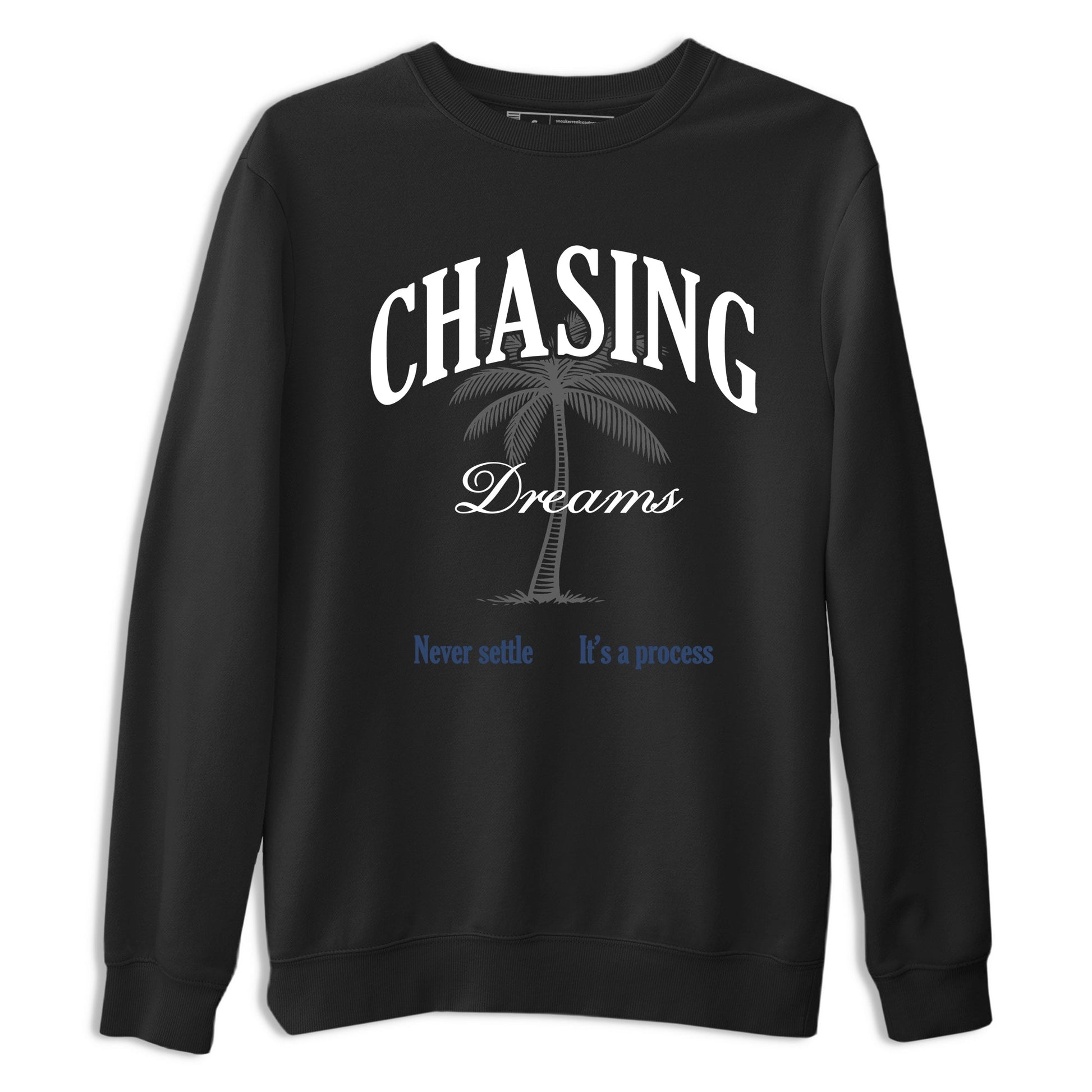 Perfect Valentine's Day Gifts graphic tee  – Sneaker Tees To Match Air Jordan 9 Flint Grey – Chasing Dreams Tee Black 2