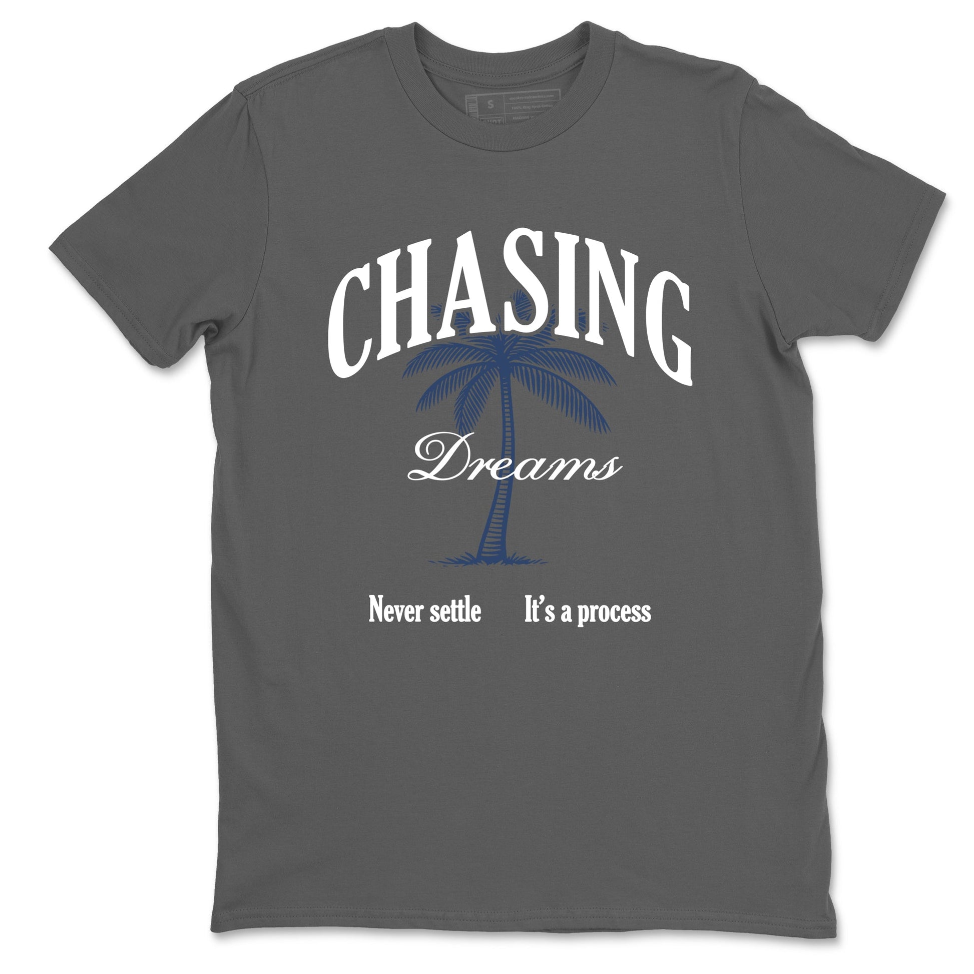 Perfect Valentine's Day Gifts graphic tee  – Sneaker Tees To Match Air Jordan 9 Flint Grey – Chasing Dreams Tee Cool Grey 2