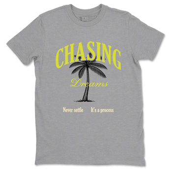 Chasing Dreams sneaker match t-shirt styled to complete your fit with the Air Max 90 Cyber sneakers, shown in Heather Grey 2.