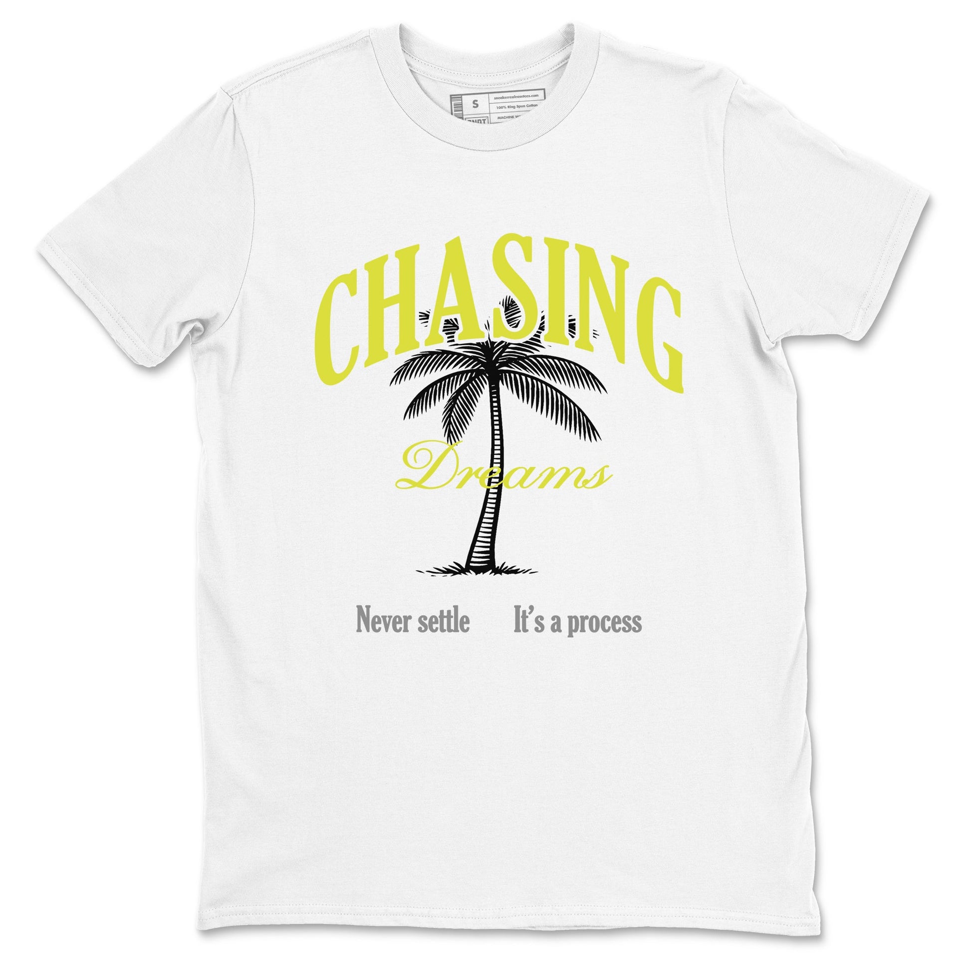 Chasing Dreams sneaker match t-shirt styled to complete your fit with the Air Max 90 Cyber sneakers, shown in White 2.