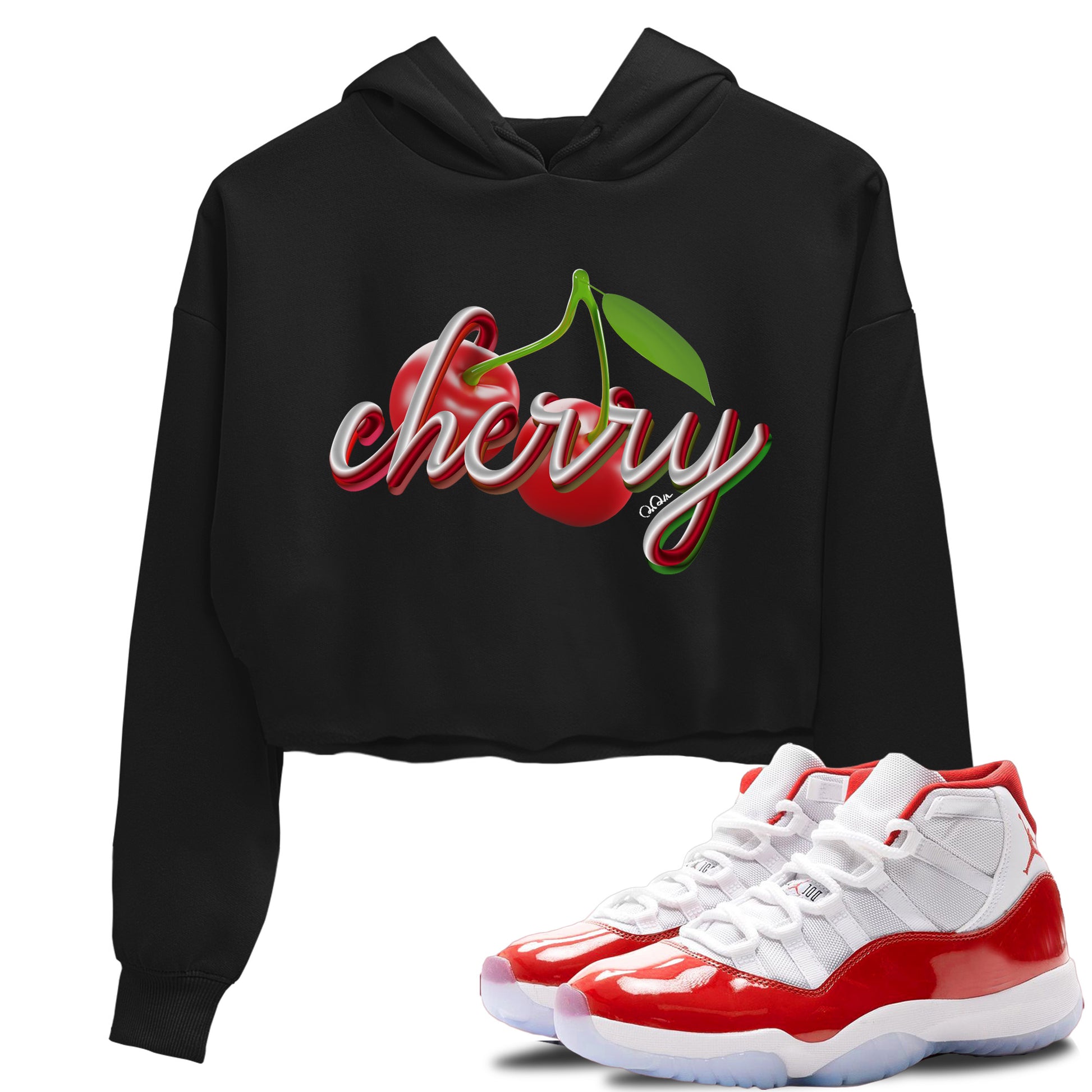 Cherry Women's Tops - Air Jordan 11 Cherry - SNRT Sneaker T-shirts