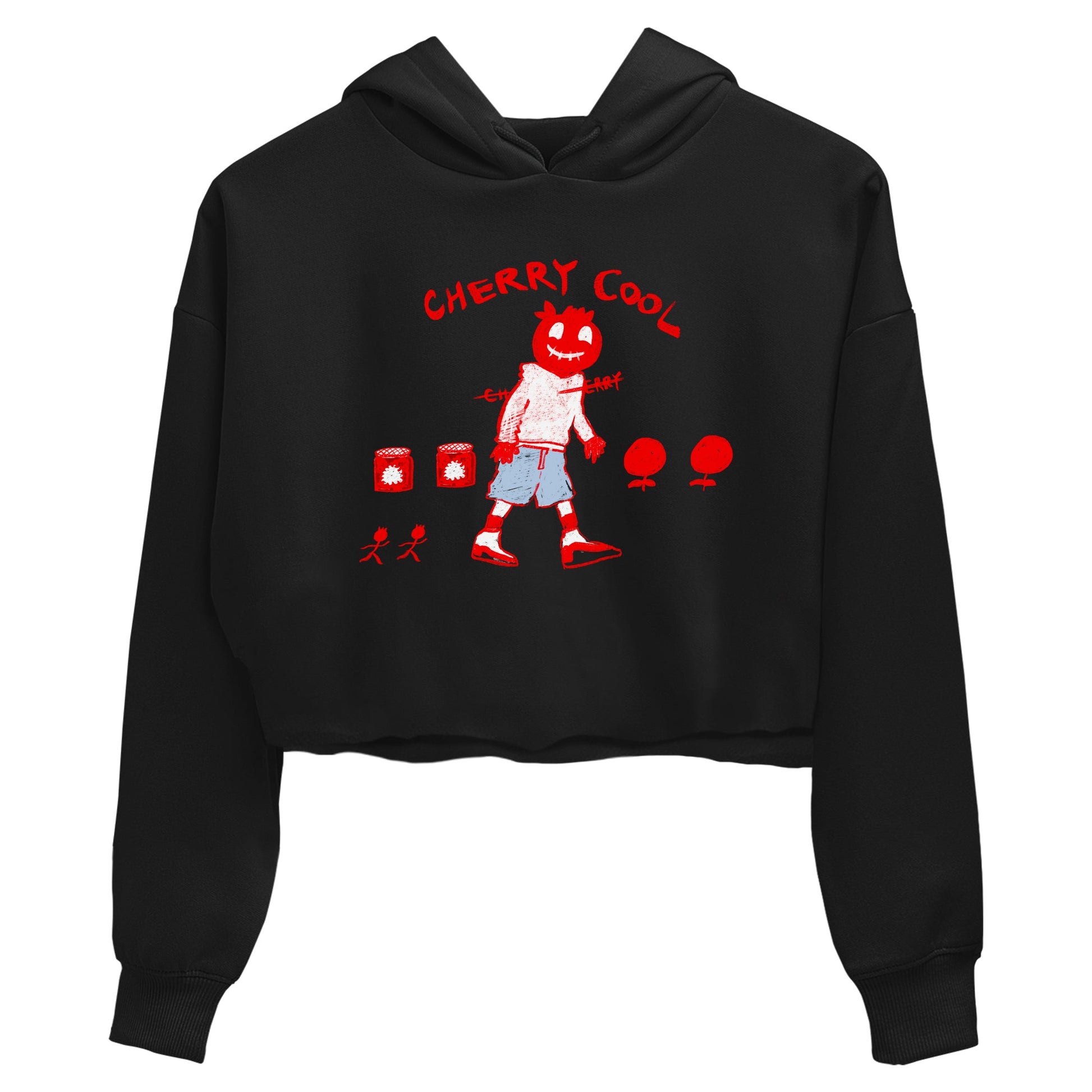 11s Cherry shirts to match jordans Cherry Cool sneaker match tees Air Jordan 11 Retro Cherry match shoes to clothes SNRT Sneaker Tees unisex cotton Black 2 crop tee
