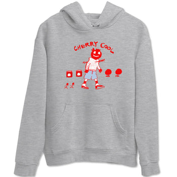 11s Cherry shirts to match jordans Cherry Cool sneaker match tees Air Jordan 11 Retro Cherry match shoes to clothes SNRT Sneaker Tees unisex cotton Heather Grey 2 shirts