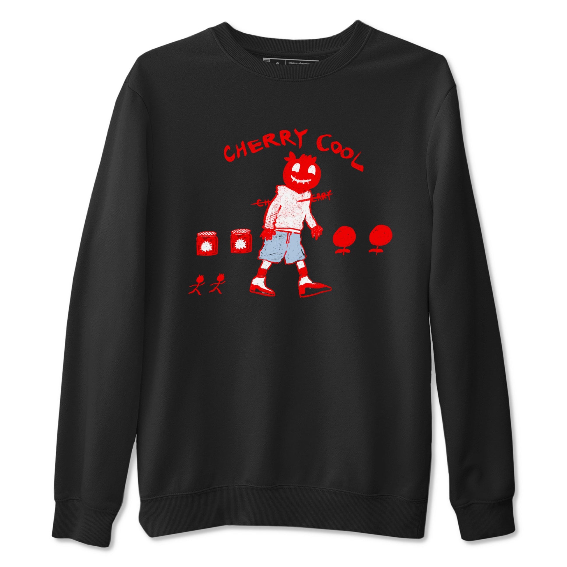 11s Cherry shirts to match jordans Cherry Cool sneaker match tees Air Jordan 11 Retro Cherry match shoes to clothes SNRT Sneaker Tees unisex cotton Black 2 shirts