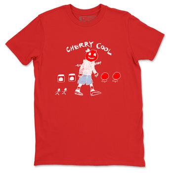 11s Cherry shirts to match jordans Cherry Cool sneaker match tees Air Jordan 11 Retro Cherry match shoes to clothes SNRT Sneaker Tees unisex cotton Red 2 shirts