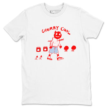 11s Cherry shirts to match jordans Cherry Cool sneaker match tees Air Jordan 11 Retro Cherry match shoes to clothes SNRT Sneaker Tees unisex cotton White 2 shirts