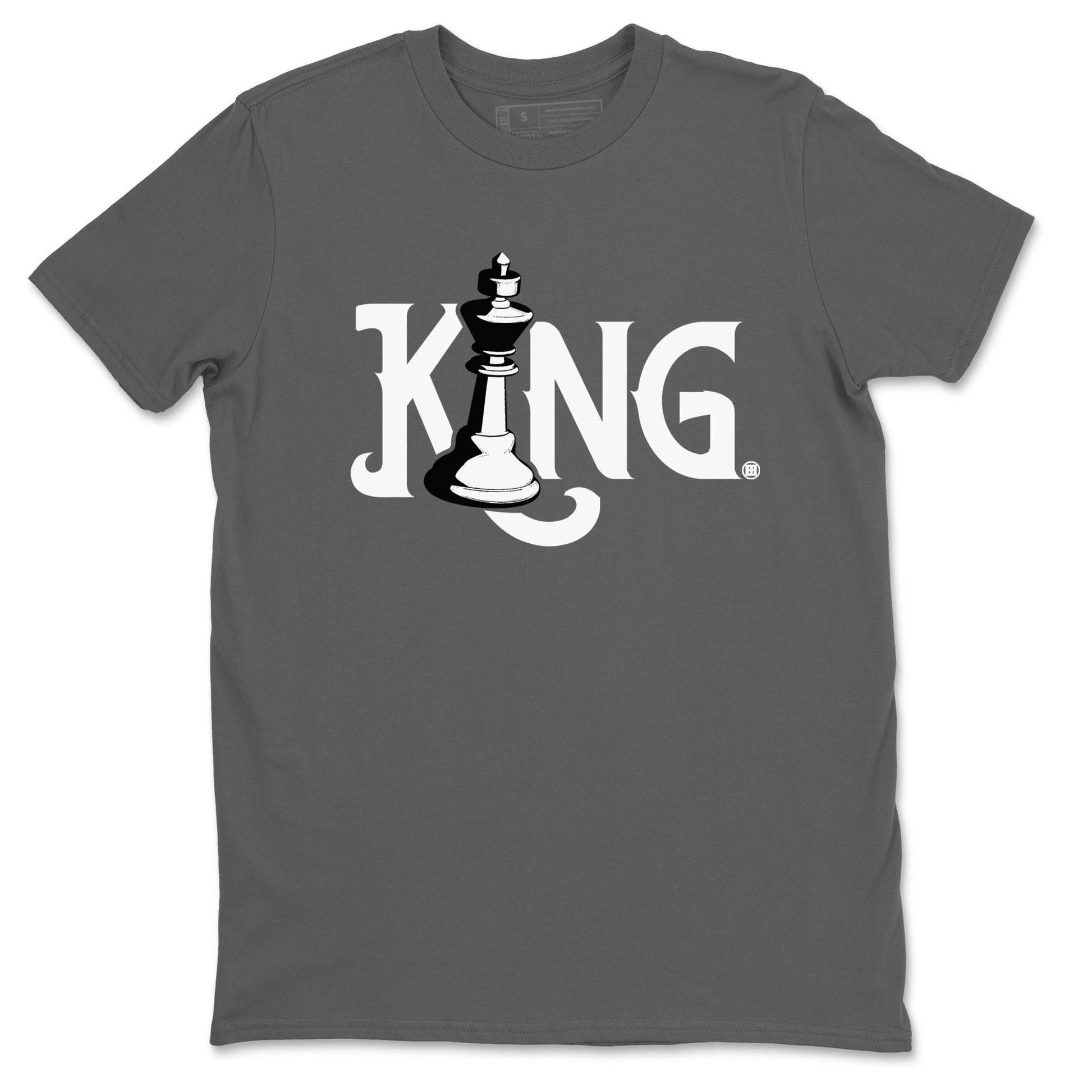 1s Wolf Grey shirts to match jordans Chess King sneaker match tees Air Jordan 1 Wolf Grey SNRT Sneaker Tees streetwear brand Cool Grey 2 unisex cotton tee