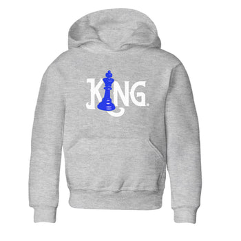 12s Blueberry shirts to match jordans Chess King sneaker match tees Air Jordan 12 Blueberry SNRT Sneaker Tees streetwear brand Baby and Youth Heather Grey 2 cotton tee