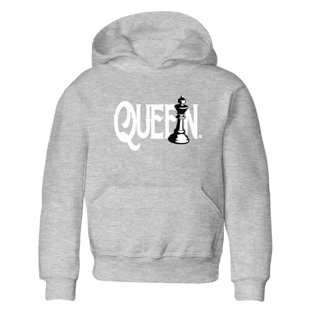 1s Wolf Grey shirts to match jordans Chess Queen sneaker match tees Air Jordan 1 Wolf Grey SNRT Sneaker Tees streetwear brand Baby and Youth Heather Grey 2 cotton tee