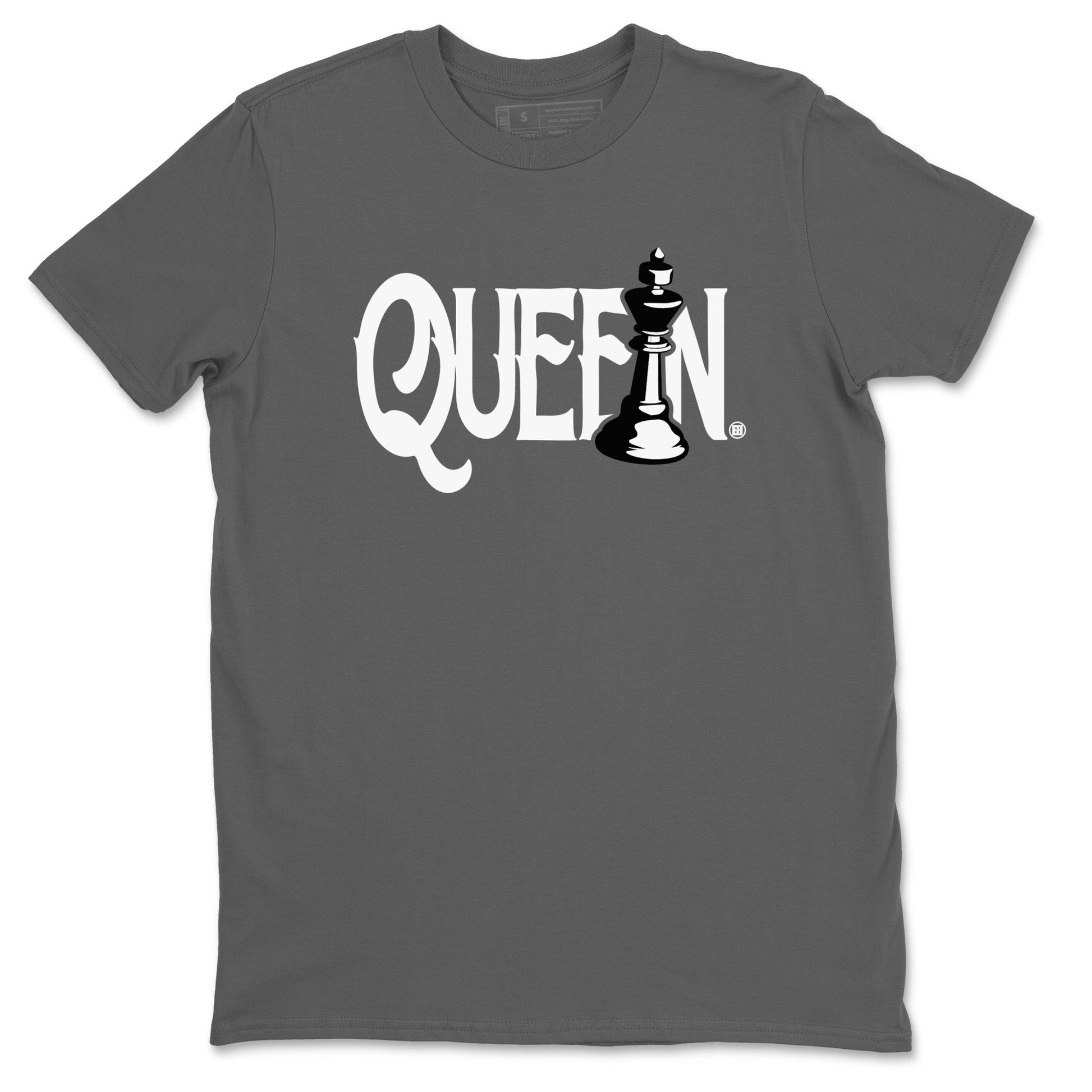 1s Wolf Grey shirts to match jordans Chess Queen sneaker match tees Air Jordan 1 Wolf Grey SNRT Sneaker Tees streetwear brand Cool Grey 2 unisex cotton tee