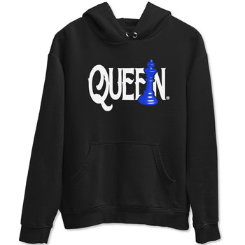 12s Blueberry shirts to match jordans Chess Queen sneaker match tees Air Jordan 12 Blueberry SNRT Sneaker Tees streetwear brand Black 2 unisex cotton tee