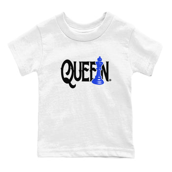 12s Blueberry shirts to match jordans Chess Queen sneaker match tees Air Jordan 12 Blueberry SNRT Sneaker Tees streetwear brand Baby and Youth White 2 cotton tee