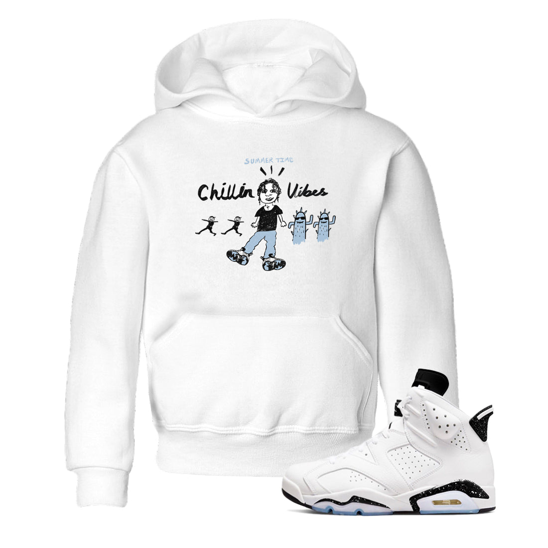 6s White Black shirt to match jordans Chillin Vibes sneaker tees Air Jordan 6 White Black SNRT sneaker release tees baby toddler White 1 cotton Shirt