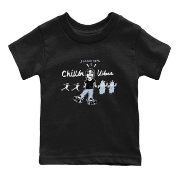 6s White Black shirt to match jordans Chillin Vibes sneaker tees Air Jordan 6 White Black SNRT sneaker release tees baby toddler Black 2 cotton Shirt