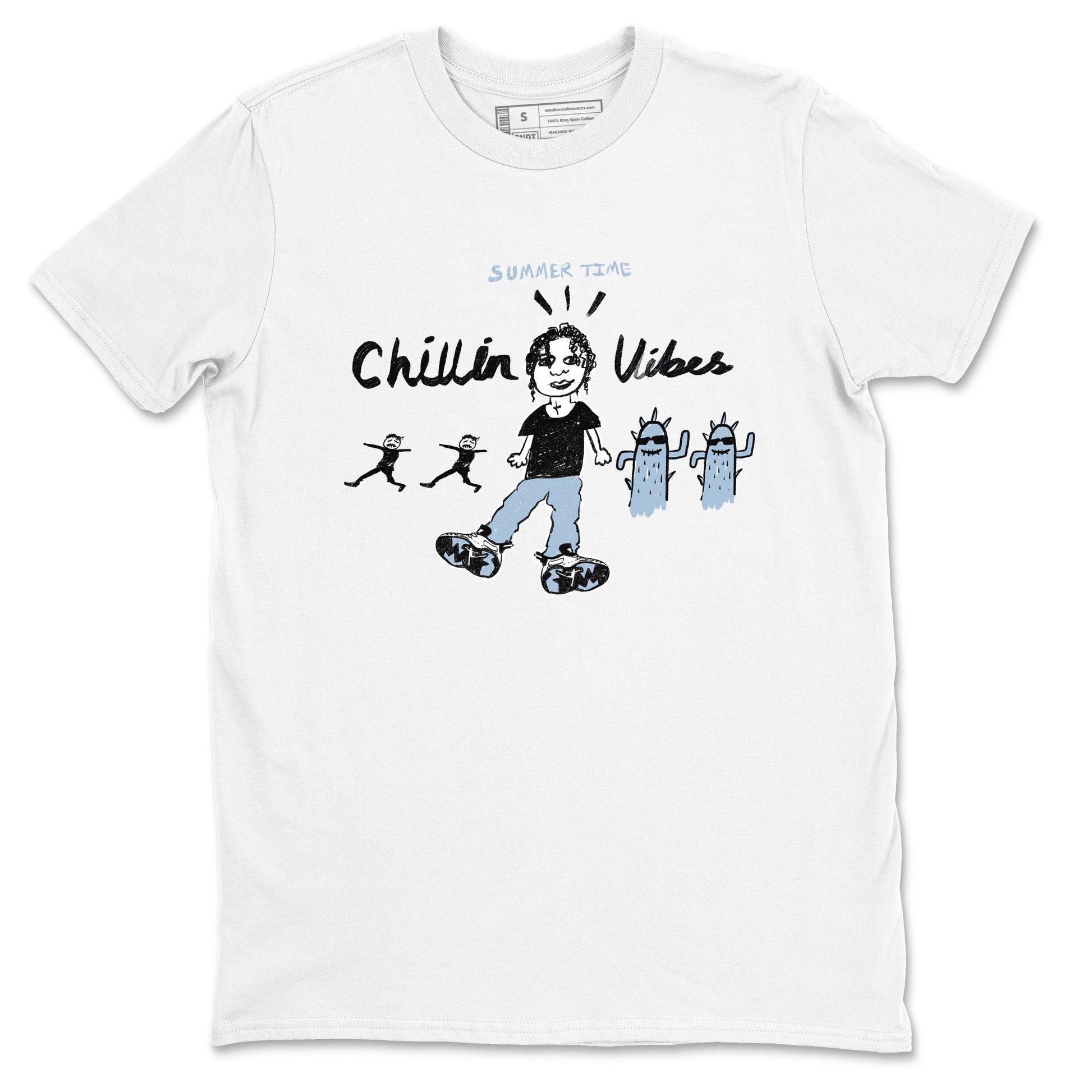 6s White Black shirt to match jordans Chillin Vibes sneaker tees Air Jordan 6 White Black SNRT Sneaker Release Tees unisex cotton White 2 crew neck shirt