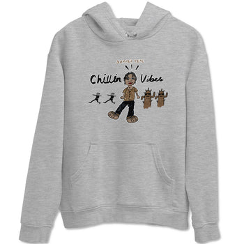Jordan Jumpman Jack Travis Scott Dark Mocha shirts to match jordans Chillin Vibes sneaker match tees Jordan Jumpman Jack Travis Scott Dark Mocha SNRT Sneaker Release Tees unisex cotton Heather Grey 2 crew neck shirts