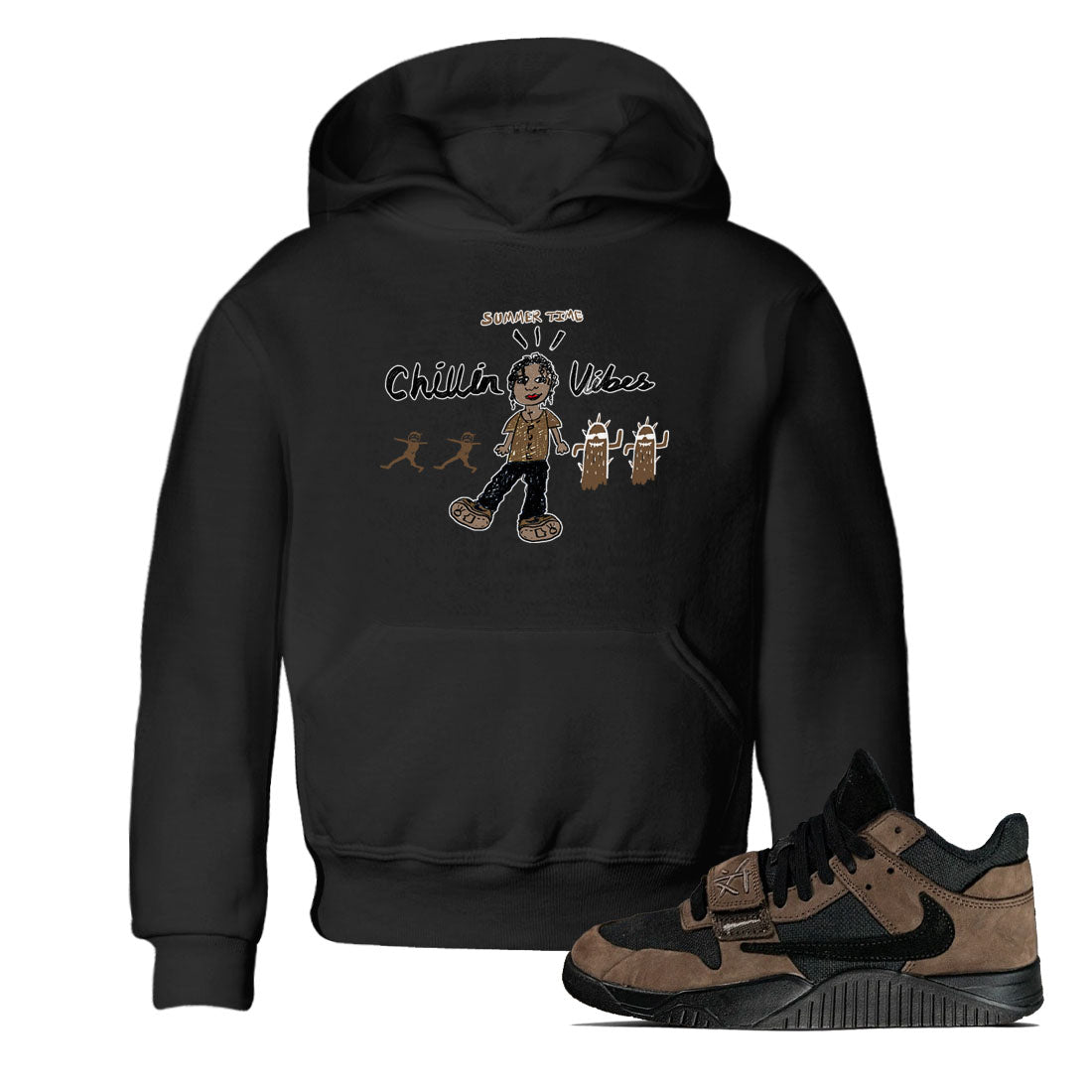 Jordan Jumpman Jack Travis Scott Dark Mocha shirts to match jordans Chillin Vibes sneaker match tees Jordan Jumpman Jack Travis Scott Dark Mocha SNRT Sneaker Release Tees Youth Baby Black 1 crew neck shirts