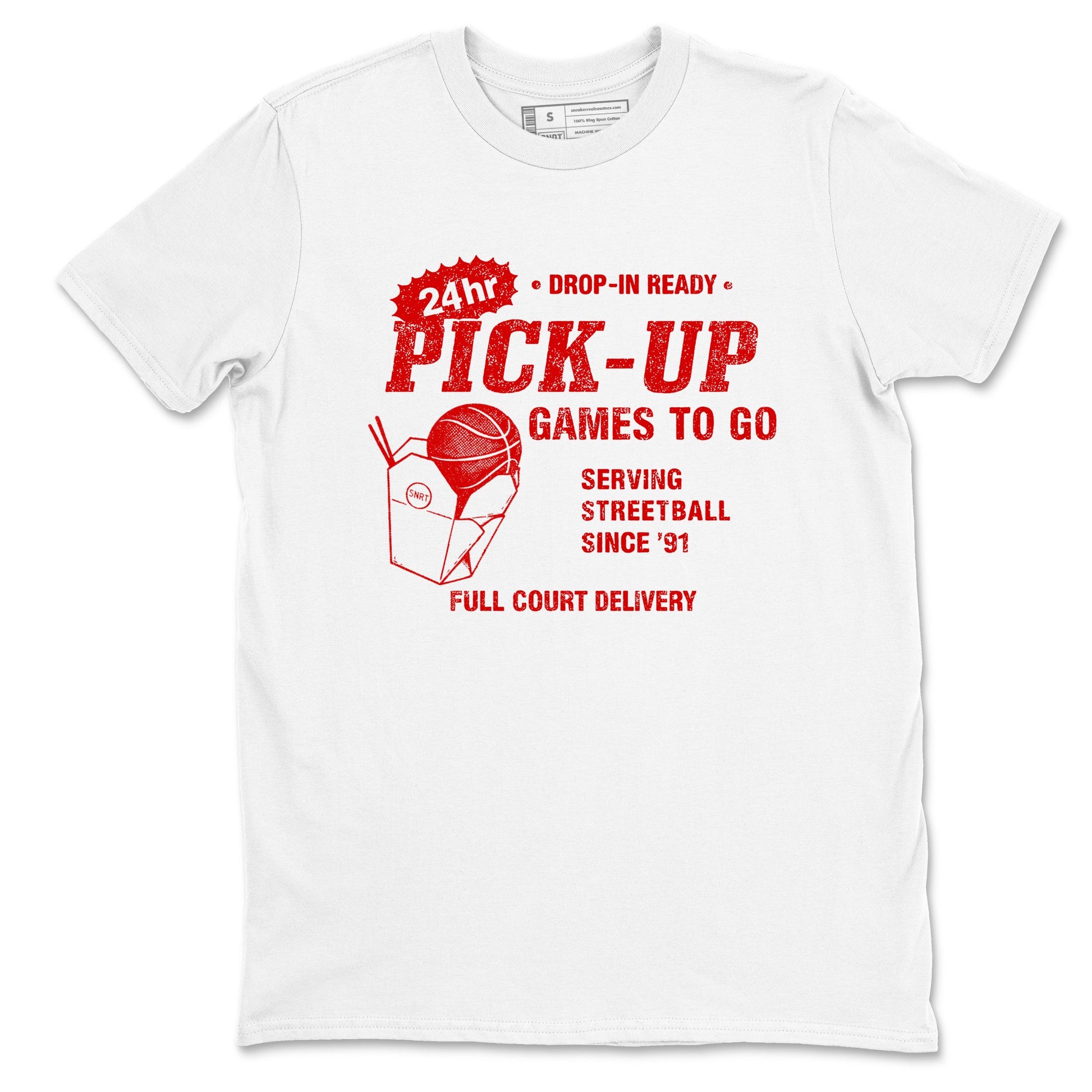 Best Christmas gifts for sneakerheads  – Sneaker Tees To Match Nike KB 9 China Sneakers – Chinatown Pick Up Graphic Tee White 2
