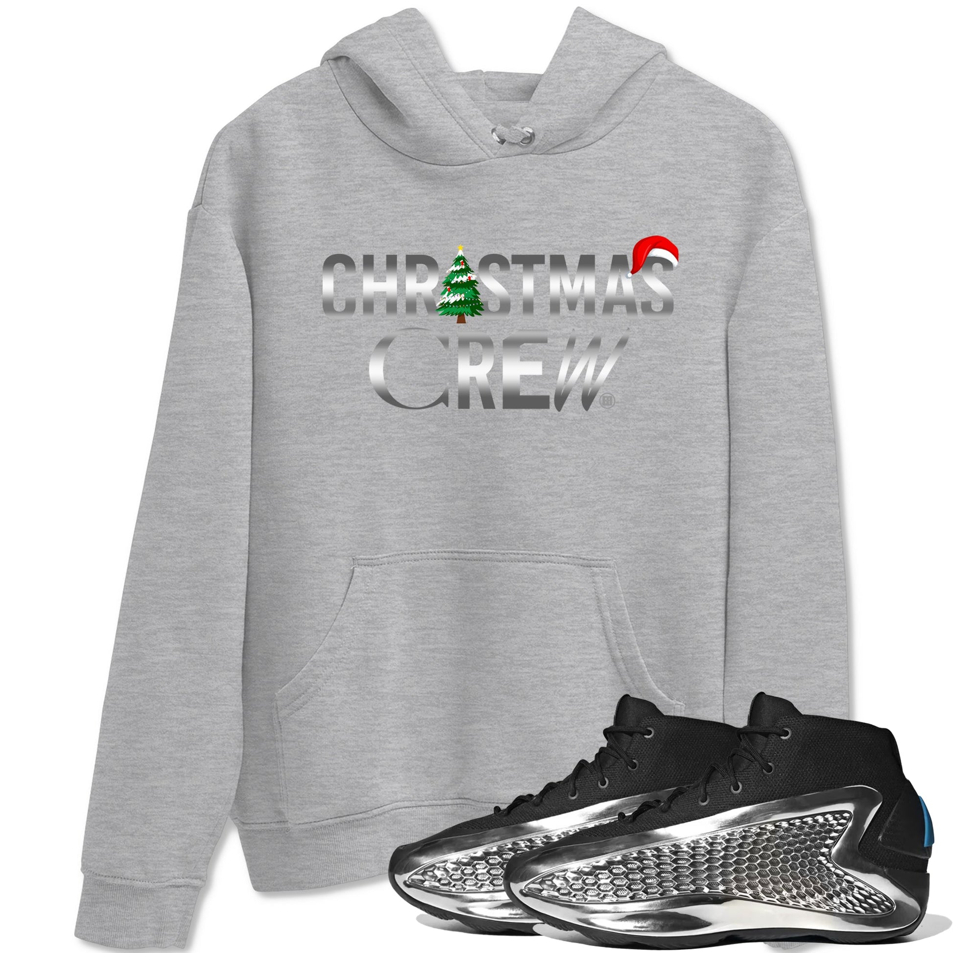 Adidas AE 1 Silver Metallic shirts to match jordans X mas gift Christmas Crew sneaker match tees AE 1 Silver Metallic match shoes to clothes SNRT Sneaker Tees unisex cotton Heather Grey 1 shirts