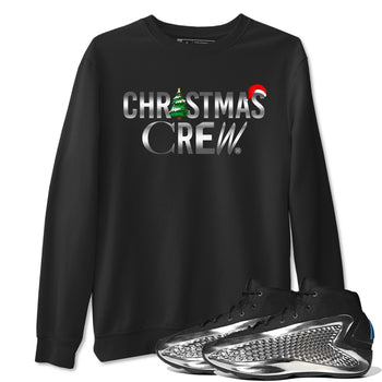 Adidas AE 1 Silver Metallic shirts to match jordans X mas gift Christmas Crew sneaker match tees AE 1 Silver Metallic match shoes to clothes SNRT Sneaker Tees unisex cotton Black 1 shirts