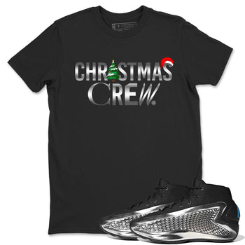 Adidas AE 1 Silver Metallic shirts to match jordans X mas gift Christmas Crew sneaker match tees AE 1 Silver Metallic match shoes to clothes SNRT Sneaker Tees unisex cotton Black 1 shirts
