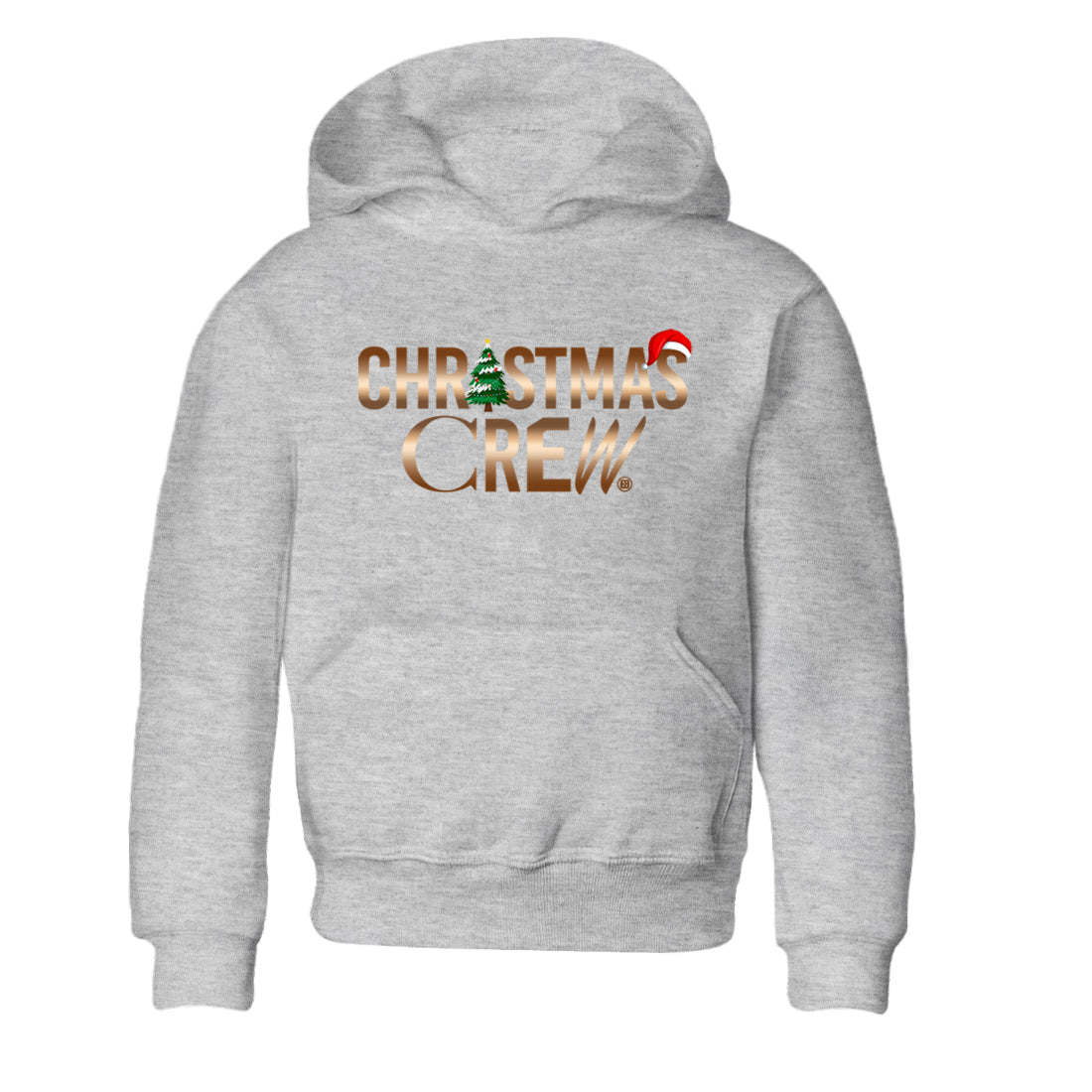 Foams One Metallic Copper shirts to match jordans Christmas Crew Christmas Holiday sneaker match tees Air Foamposite One Metallic Copper match shoes to clothes SNRT Sneaker Tees Youth Baby Heather Grey 2 tee