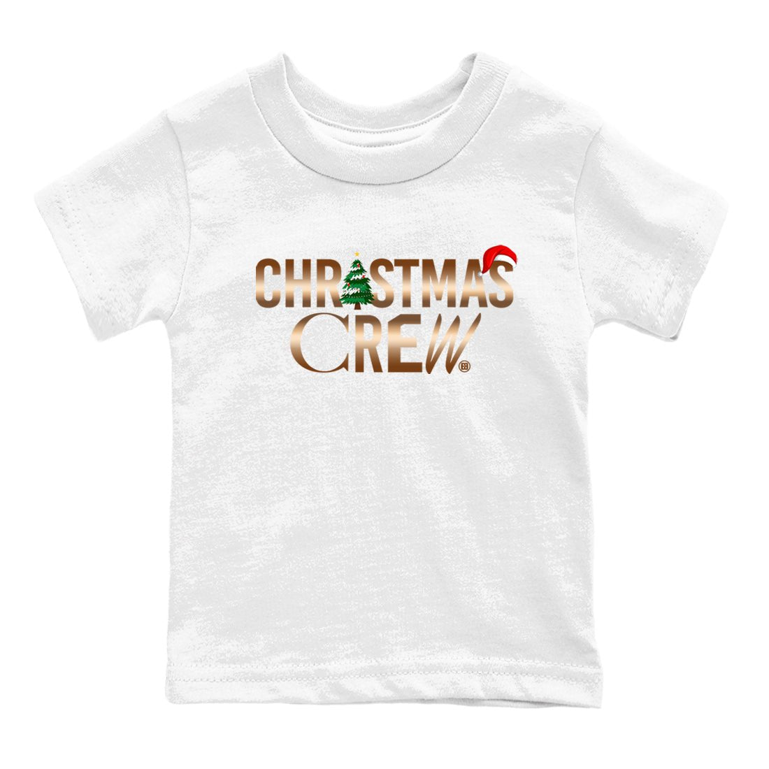 Foams One Metallic Copper shirts to match jordans Christmas Crew Christmas Holiday sneaker match tees Air Foamposite One Metallic Copper match shoes to clothes SNRT Sneaker Tees Youth Baby White 2 tee