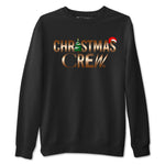 Foams One Metallic Copper shirts to match jordans Christmas Crew Christmas Holiday sneaker match tees Air Foamposite One Metallic Copper match shoes to clothes SNRT Sneaker Tees unisex cotton Black 2 shirts